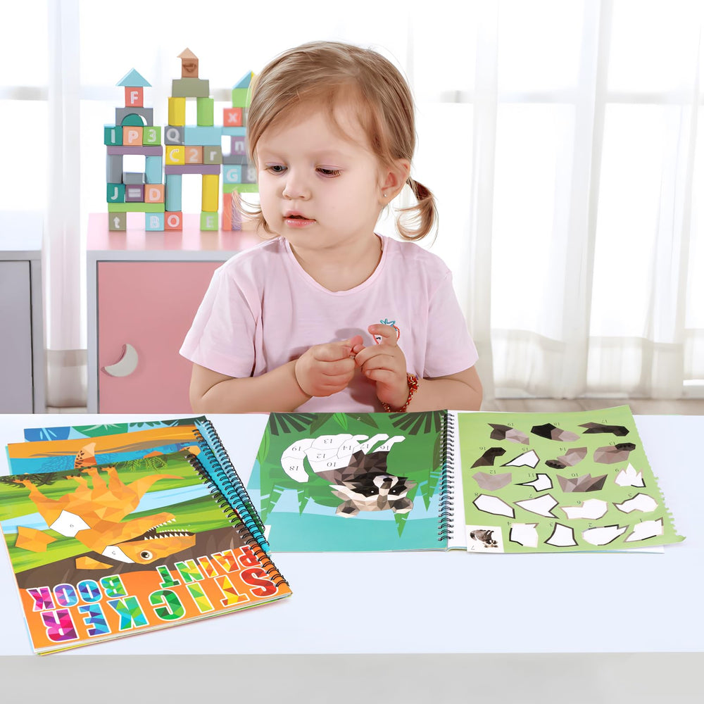 90shine sticker book measures 8.4 by 9.4 inches for kid use