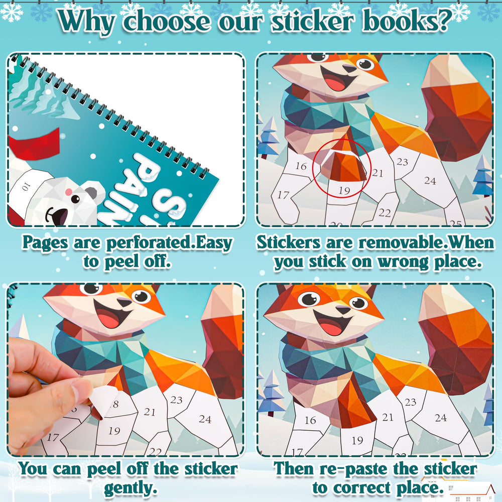 90shine sticker sheets removable repositionable for mistake-free learning and play.