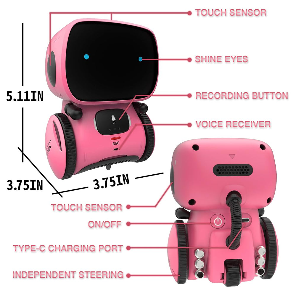 98K robot toy safe ABS plastic provides durable, worry-free play
