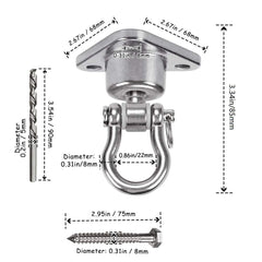 Heavy-duty 9M hanger ready for gym rigs and accessories.