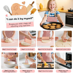JIGQGY dough cutter easy shaping for cookies and pastries