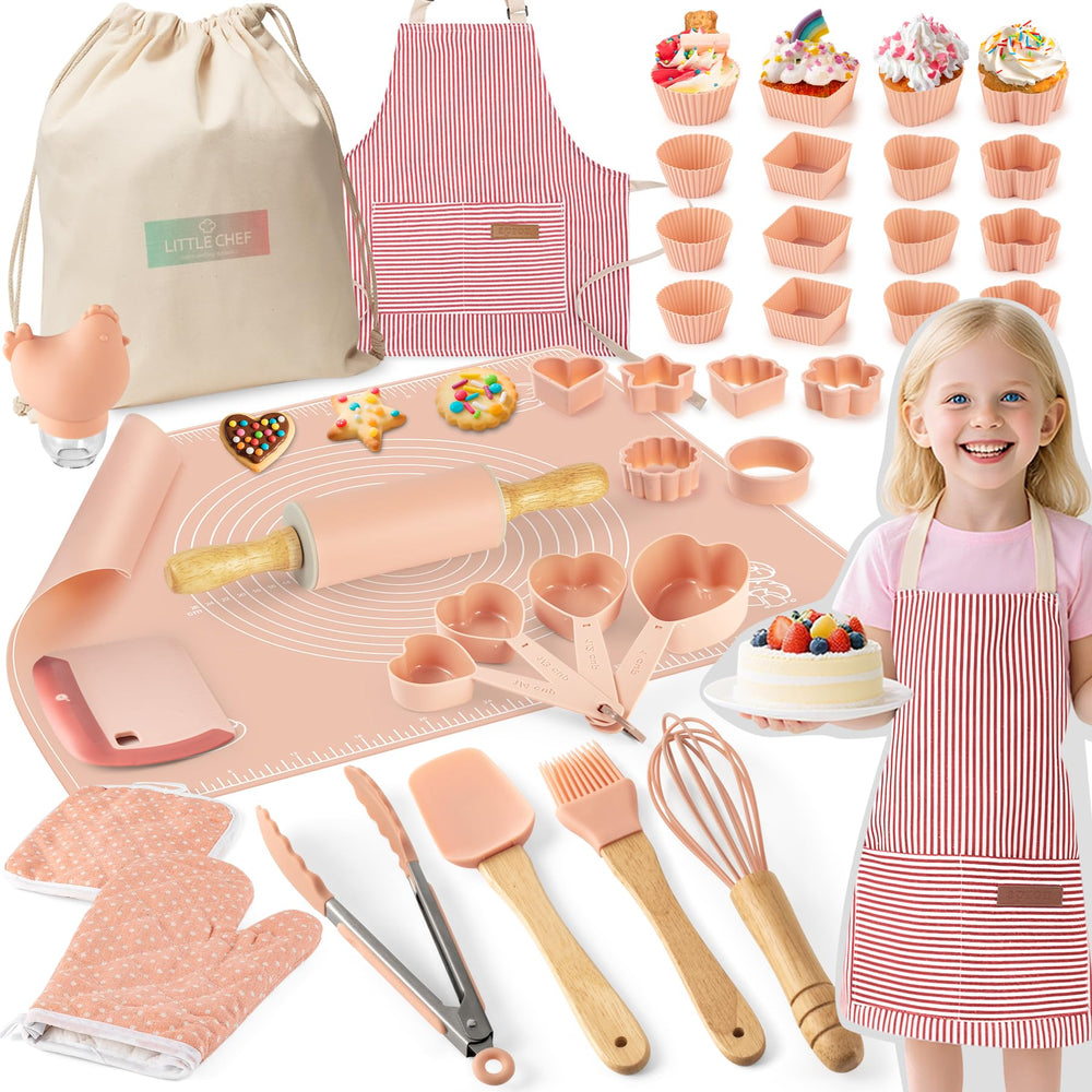 JIGQGY rolling pin for kids, easy dough rolling and control