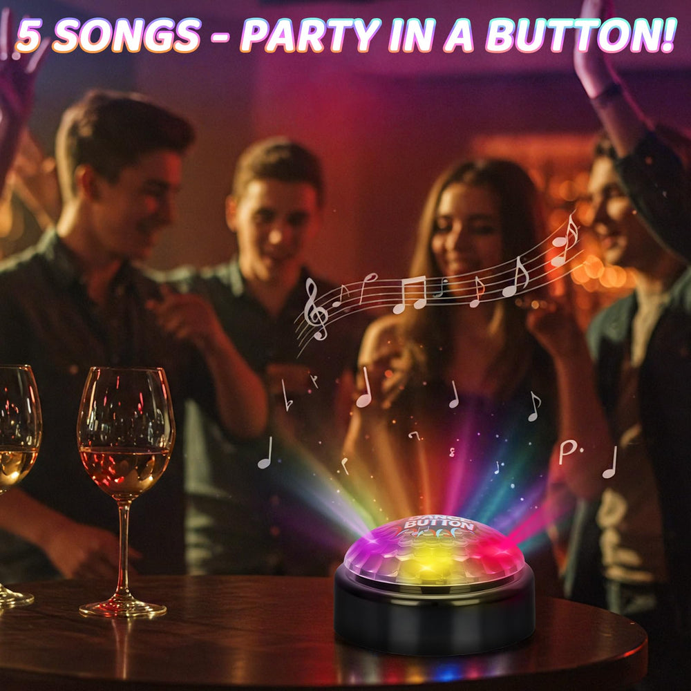 A AIFAMY Disco Dance Button ready for office parties and laughs.