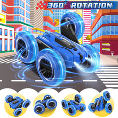 A ALPHA 4WD RC car with strong traction on floors and outdoor surfaces