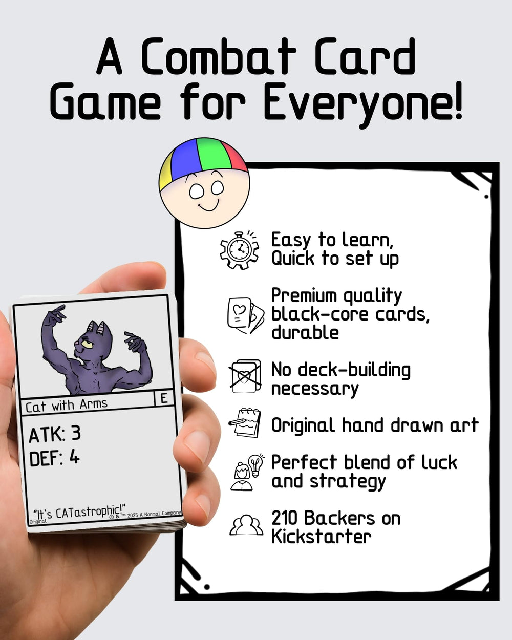 A Normal Card Game highlights fast-paced battles with energetic rounds.