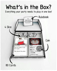 A Normal Card Game features no-deck-building for breezy, easy setup.