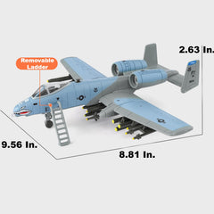 A10 Warthog display stand for easy showroom style display