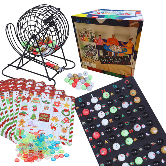 A11P Deluxe 8-inch bingo cage for quick, fair draws at family gatherings.