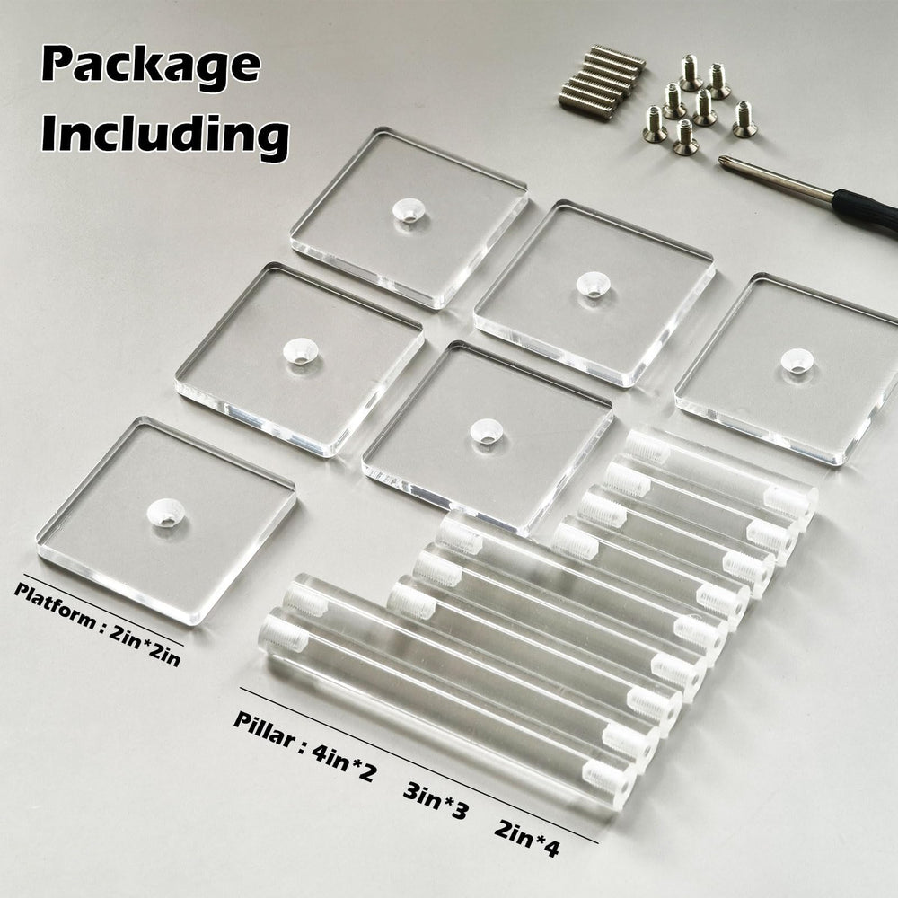 AAiphuwew square plates secure stable platforms for minis