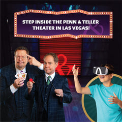 Penn & Teller VR Lab goggles included for immersive, hands-free learning