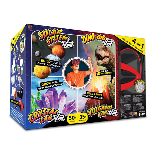 Abacus Brands VR Lab solar system setup features hands-on space learning and exploration.