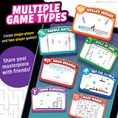 Abacus Brands Pixicade arcade-battle invites friends to compete with user-made games.