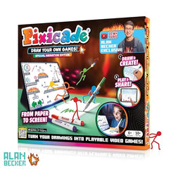 Abacus Pixicade draw-to-playable-game demo shows drawings becoming games.