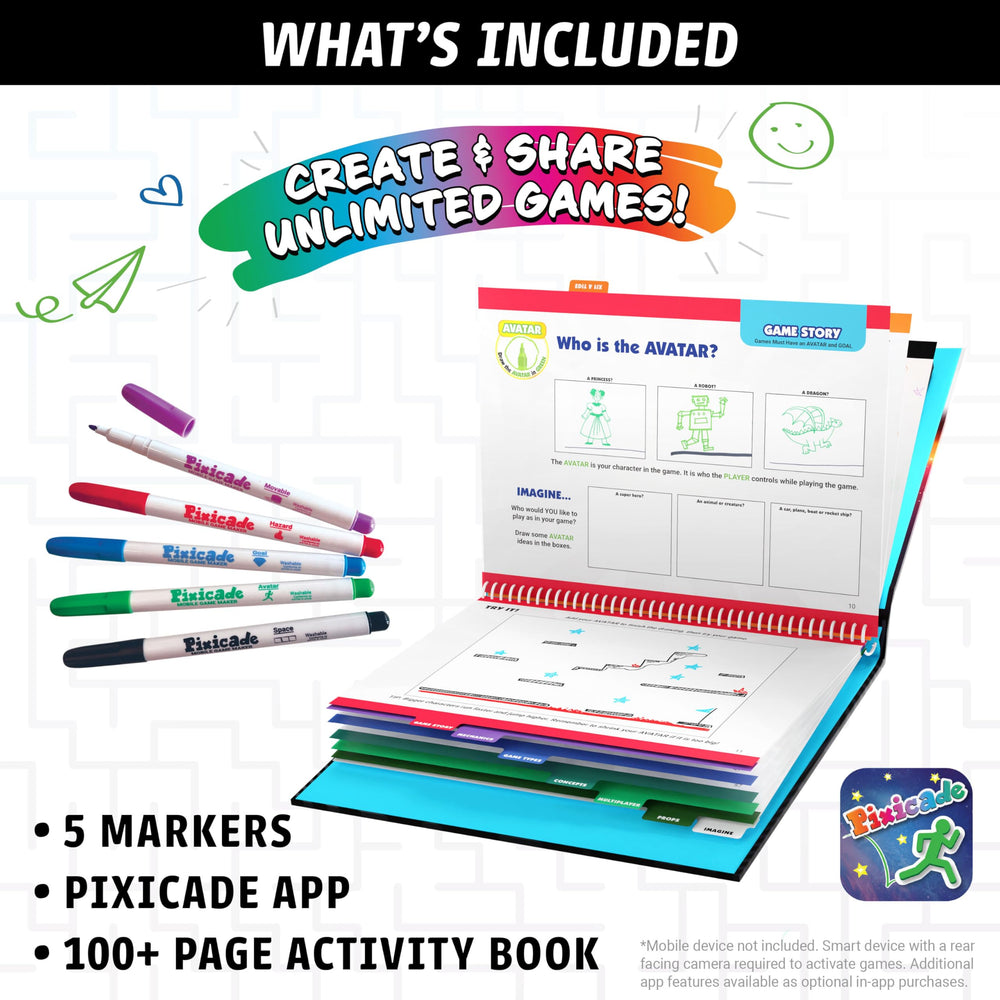 Abacus Brands Pixicade share-arcade shares creations with a global Pixicade community.