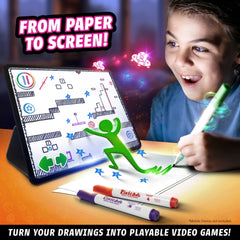 Abacus Brands Pixicade snap-to-play quickly turns sketches into interactive games on mobile.