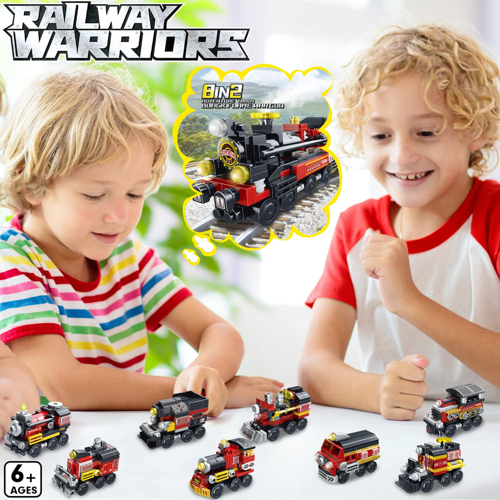 Abbabby building block toy kit image illustrating collaborative building