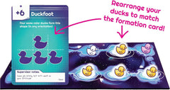Abducktion 120 adorable plastic ducks inspire tactile play and guesswork.