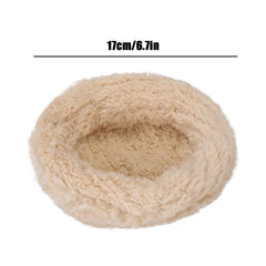 ABEARCAR Bird's Nest plush soft fabric for gentle, comforting play.