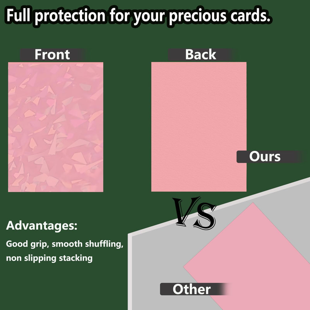 Abejita color variety pack helps distinguish MTG, Yu-Gi-Oh, and sports cards.