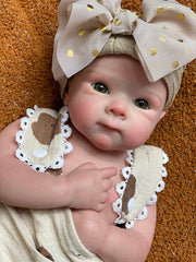Abenduot Bettie Girl Doll birth certificate included as keepsake.