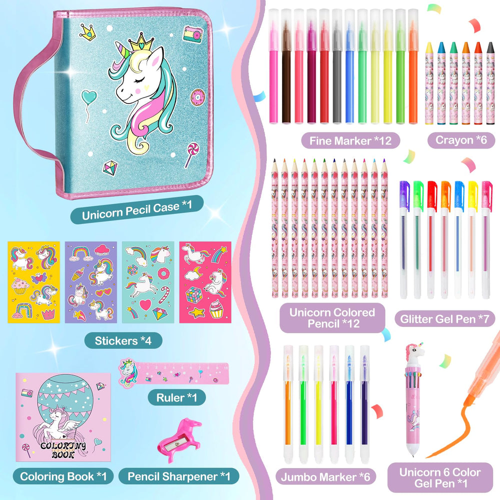 ABERLLS Glitter Gel Pens for bright, sparkle-filled doodles.