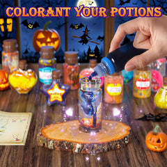 Abifny Fairy Magic Potions Kit luminous beads add sparkle to kid potions.
