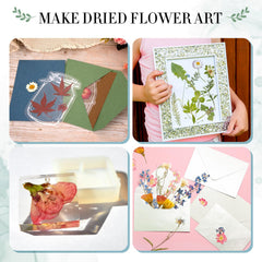 Aboofx versatile uses include flowers, leaves, bookmarks, and cards.