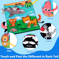 Aboosam high-contrast patterns help visual tracking and focus during early play.