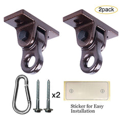 ABUSA installation kit with screws and hooks for quick setup