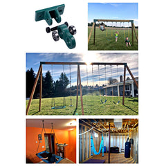 ABUSA versatile mounting solution suitable for swings yoga belts and more.