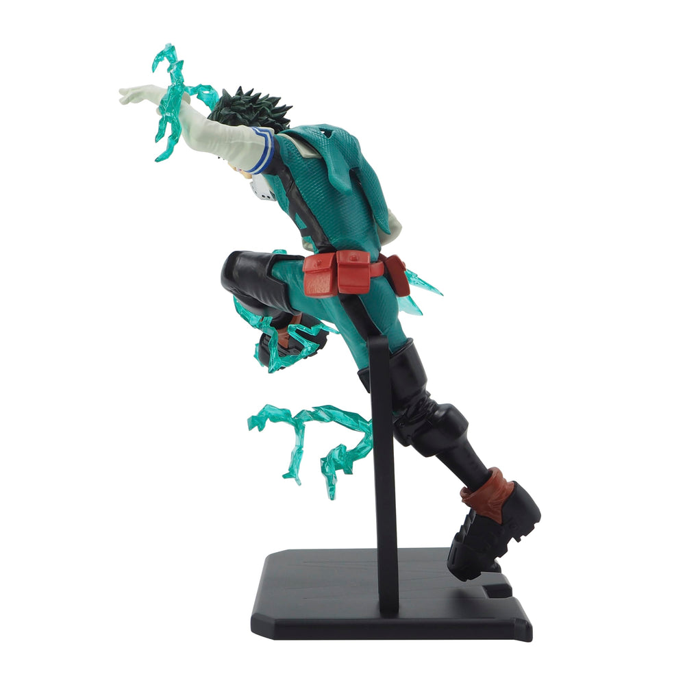 ABYSTYLE Deku One for All SFC figure close-up, showcasing PVC craftsmanship.