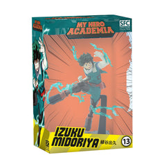 ABYSTYLE Deku One for All SFC figure front view, ideal display for anime collectors.