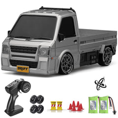 ACAMMZAR RC drift car with gyro system improves drift control and stability.