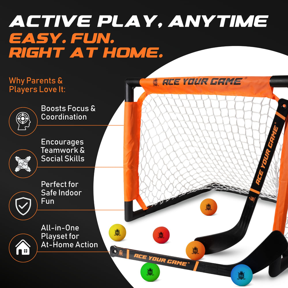 ACE HOCKEY Shinny Set brings family fun and affordable action