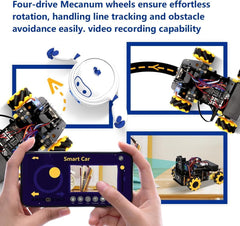 ACEBOTT step-by-step assembly guide and coding tutorials