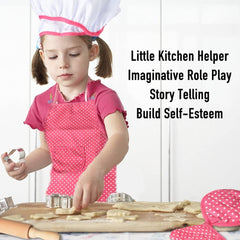 Acekid Wooden Spoon provides durable, kid-friendly utensils for pretend recipes.