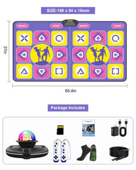 Acelufly Dance Mat gift packaging makes a ready-made present for holidays.