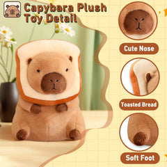 Acgtrick capybara plush decor adds warmth to a room.