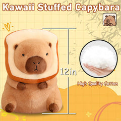 Acgtrick capybara plush pillow for comfy rests and decor.