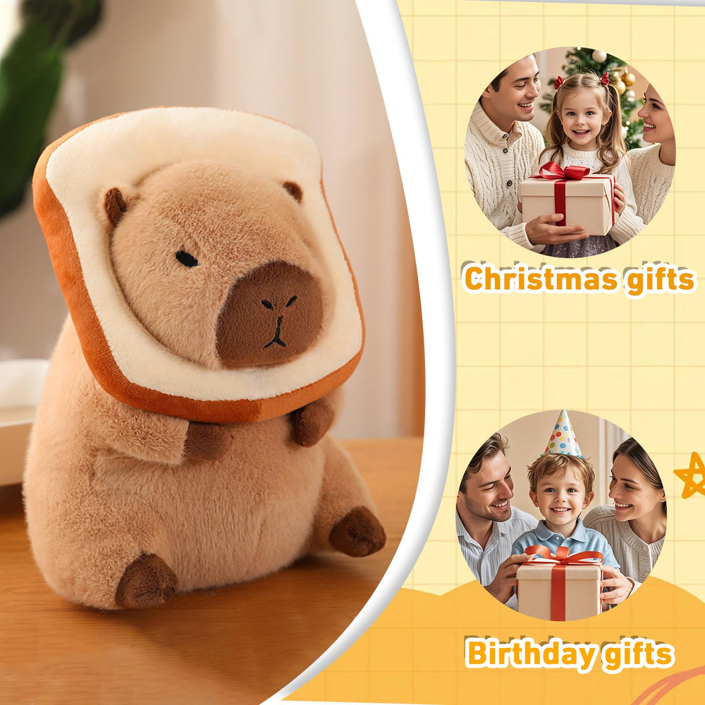Acgtrick capybara plush snuggle toy for kids and fans.