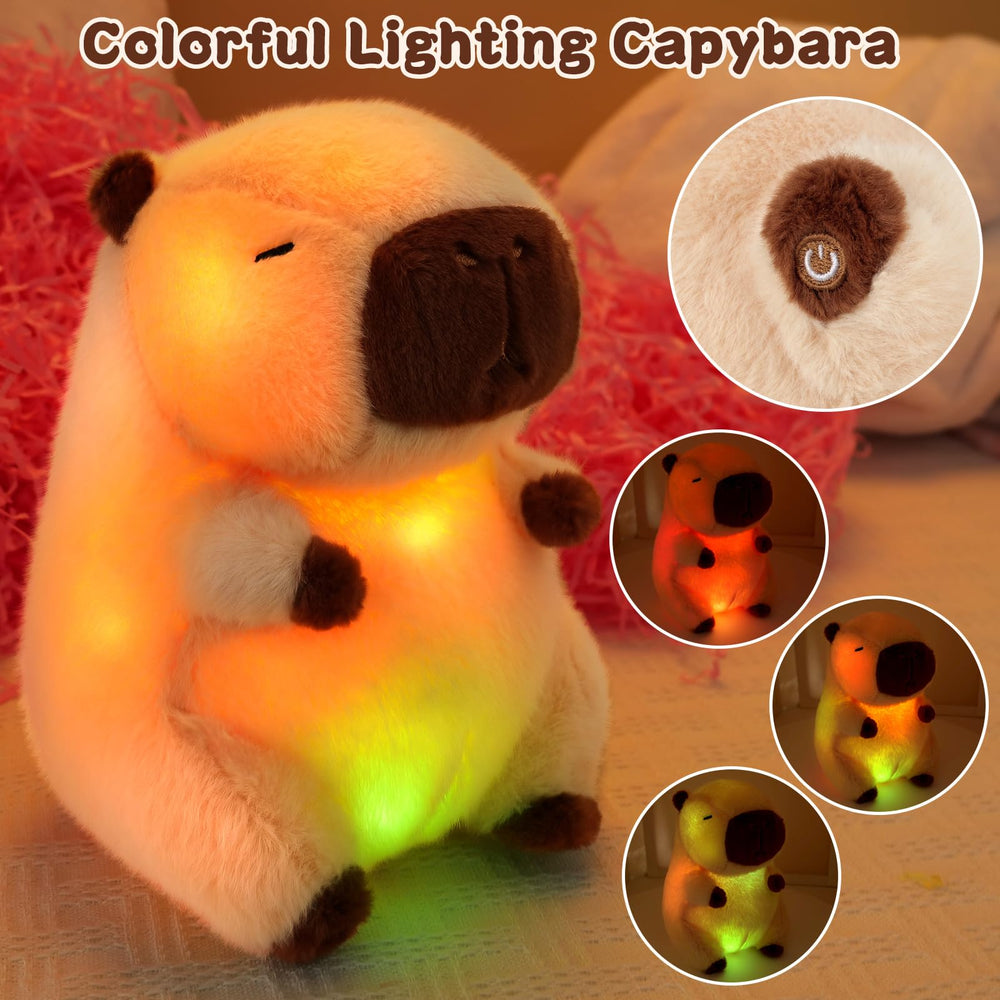 Achwishap Capybara comb with cute motif makes daily styling easier