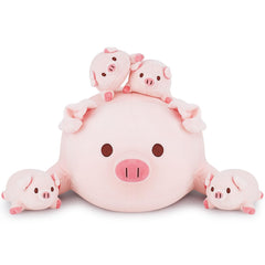 Achwishap pig babies plush, 4.3 inches each, perfect for tiny hugs.