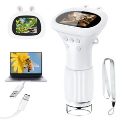 Acoath Kids Microscope with 2-inch screen offers clear viewing for young observers