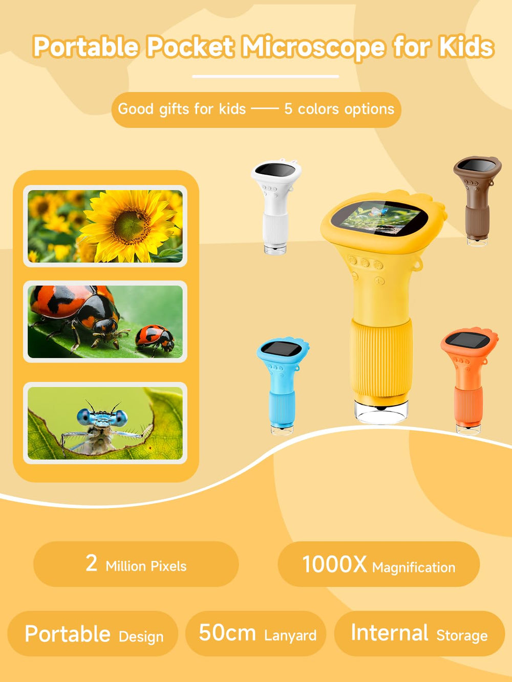 Acoath Microscope encouraging outdoor exploration and learning adventures.