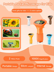 Acoath Portable microscope supports classroom and outdoor learning moments.