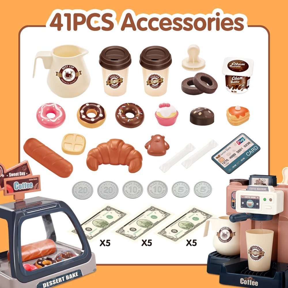 ACROFEK cash register with sound enhances cafe role-play