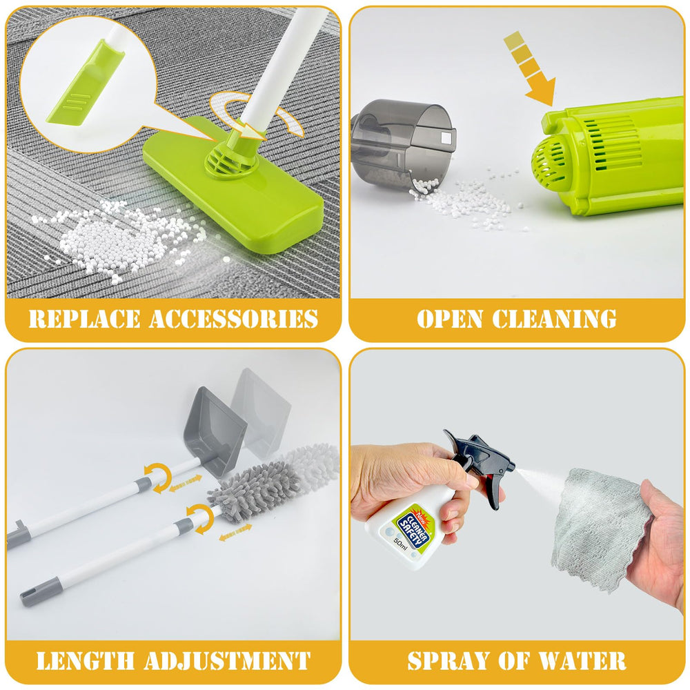 ACROFEK toddler cleaning set dustpan for tidying pretend spills