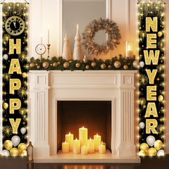Actilize New Year banner leaves no odors and resists fading.