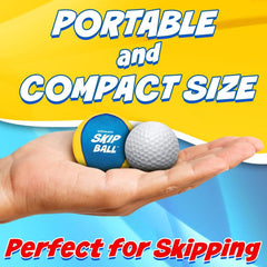 Activ Life Ultimate Skip Ball floating on water enables easy water games.