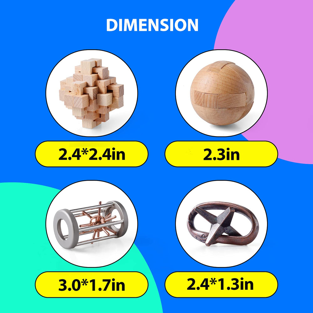 ActPo travel-friendly brain teaser set portable entertainment on the go